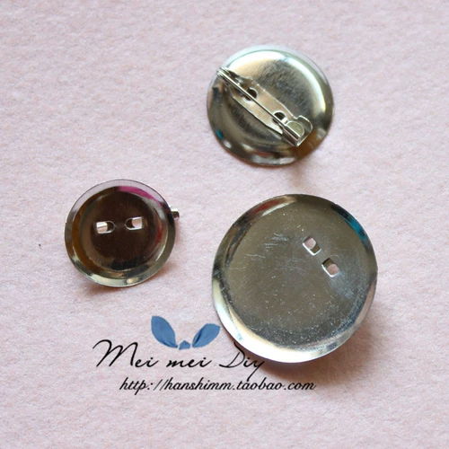 Аксессуары, аксессуар для волос, материал, брошь, булавка, 25мм, 3см