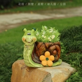 На открытом воздухе горшок на улице улитка творческий двор сад макет балконы ландшафт украшения декоративное орнамент садоводство ландшафт