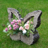 Бабочка бабочка цветочной бассейн+3 куча симномы+5 лист эвкалипта