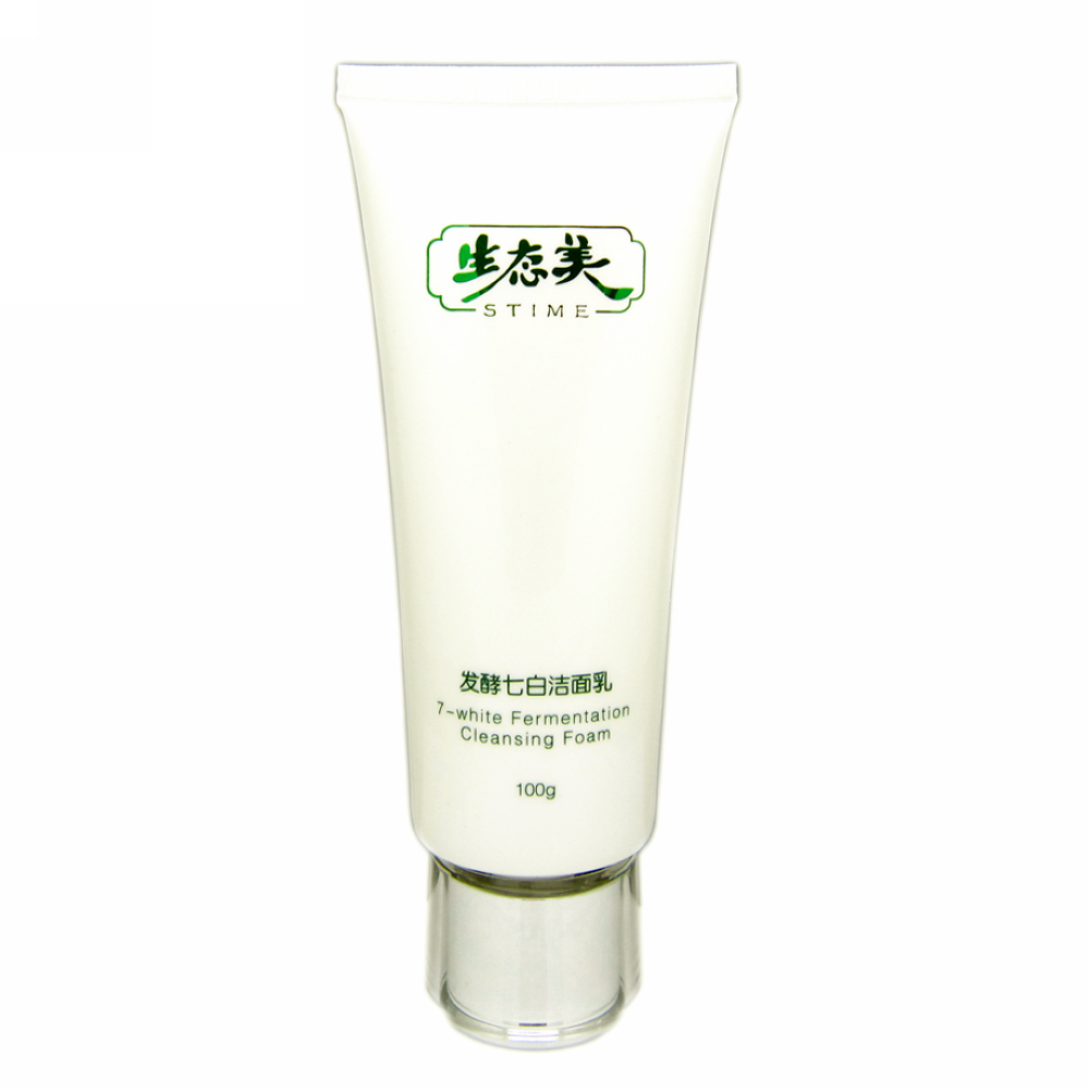 生态美 发酵七白洁面乳100g洗面奶
