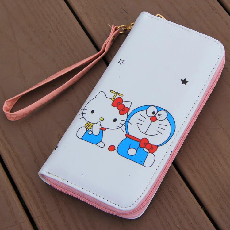 Cô gái dễ thương ví tiền xu học sinh dài ví anime cô gái túi trẻ em tiền giấy ví - Ví tiền ví gucci nam