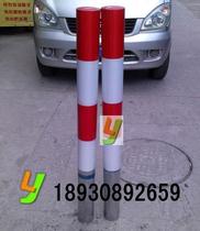 High-quality steel warning column split column road pile warning road pile anti-collision column thickened steel pipe warning column