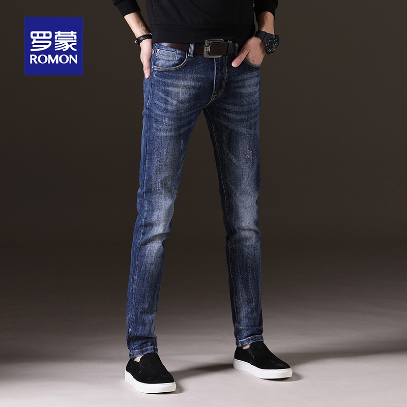 2020 Summer Casual Pants Hàn Quốc phiên bản Xu hướng Body Handsome quần Lomond Jeans nam Tide nam.