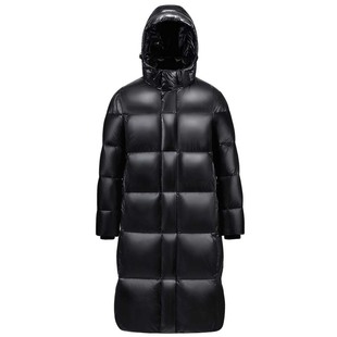 高端极寒800蓬90白鹅绒羽绒服男女同款超厚长款大毛领鹅绒服外套