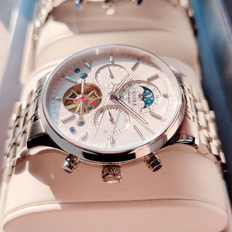 Corolla men's watch multi-function mechanical watch brand-name watch men's 2022 new fashion men's watch tide