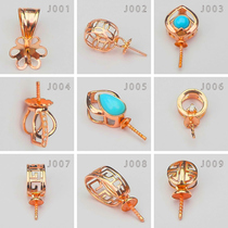  Junle jewelry processing Custom beeswax pendant earrings Ring inlaid jewelry processing design