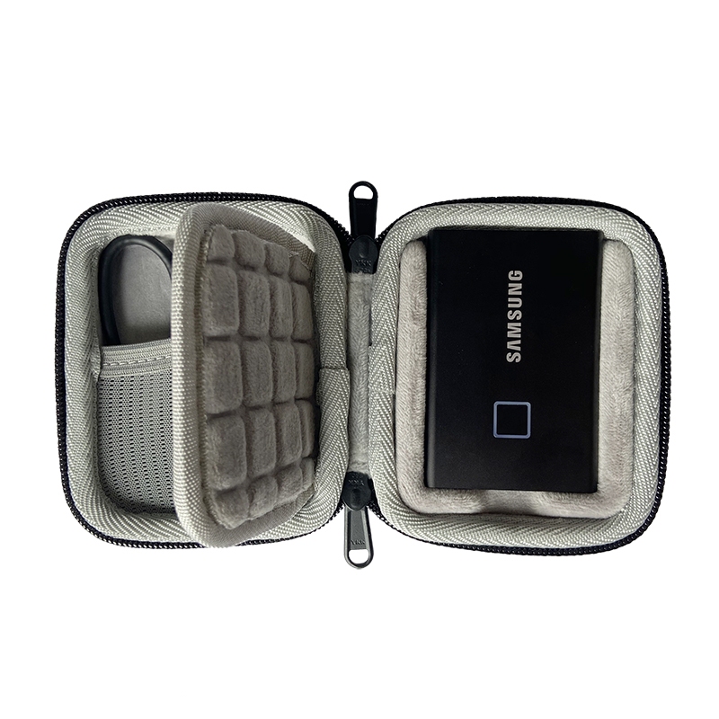 Suitable for Samsung T5/T7 Touch/T7 Shield Mobile Hard Drive Hard Shell Protective Storage Bag Case Cover Bag Suitable for Samsung T5/T7 Touch/T7 Shield Mobile Hard Drive Hard Shell Protective Storage Bag Case Cover Bag