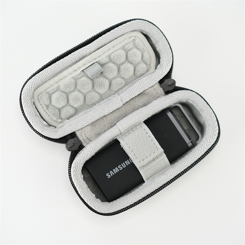 Suitable for Samsung Samsung T5 Evo Mobile Solid-State Drive Hard Shell Peripheral Protective Inner Bag Case Box Suitable for Samsung Samsung T5 Evo Mobile Solid-State Drive Hard Shell Peripheral Protective Inner Bag Case Box
