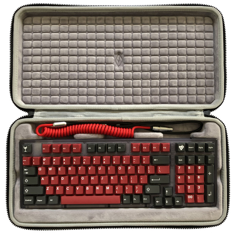 Apply the XIKII Master98 CB87 CB87 S98 1800mini mechanical keyboard containing bag kit box