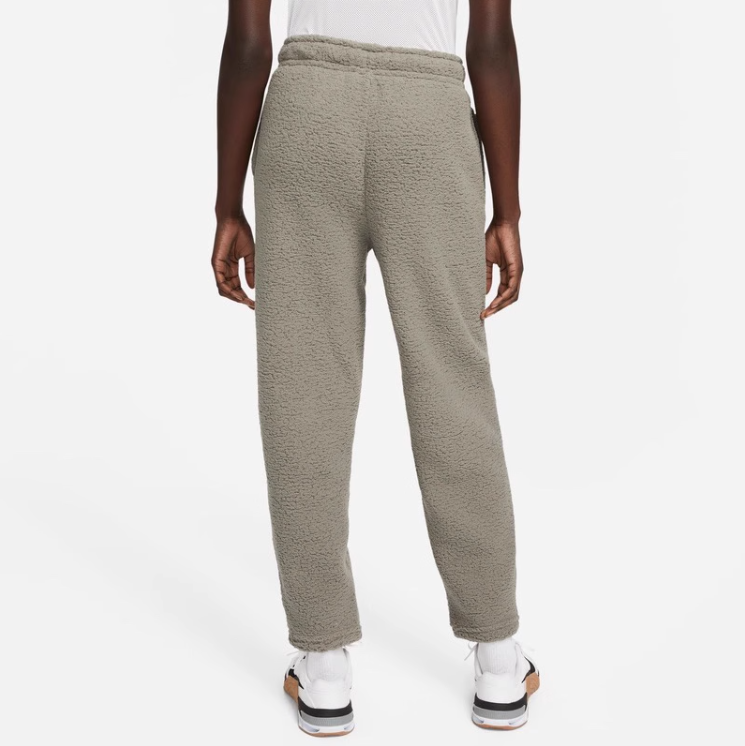 Оригинальный стандарт длины NIKE, женские флисовые брюки для отдыха, свободные, тёплые, DQ6262