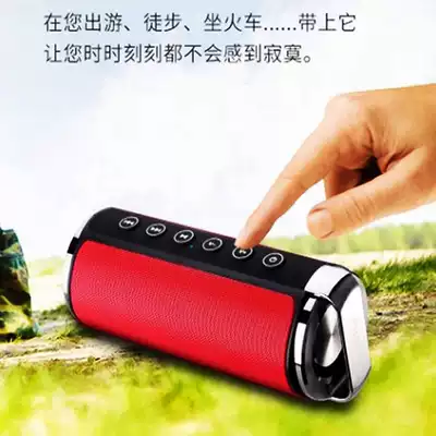 aiwa magic sound box A6 Cycling sports Bluetooth audio mountaineering outdoor waterproof metal portable wireless plug-in card Mini