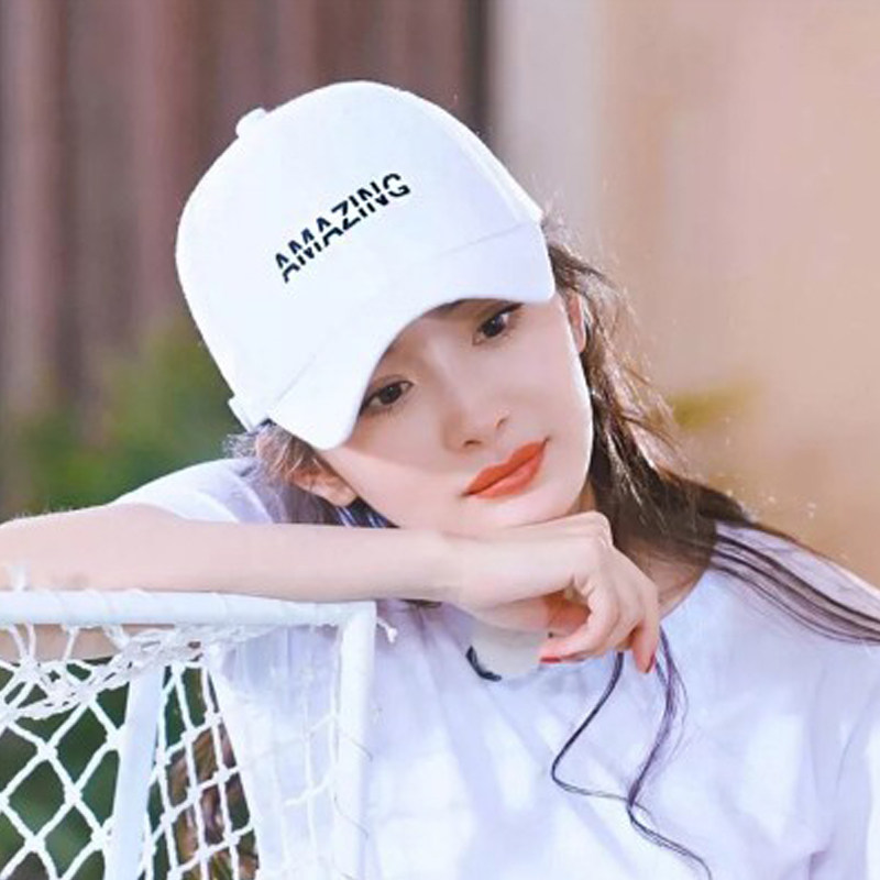 Yang power stars with the same cap children Summer Child Han version Parenting Duck Tongue Cap Men's Summer White Sunscreen Hat Baseball Cap