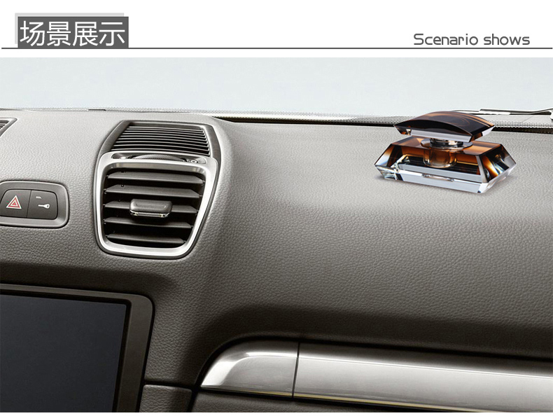 Qiqizheng xe nước hoa xe hơi nước hoa xe hơi nước hoa xe hơi nước hoa xe trang trí phụ kiện xe hơi trang sức Phaeton đồng hồ trang trí xe hơi
