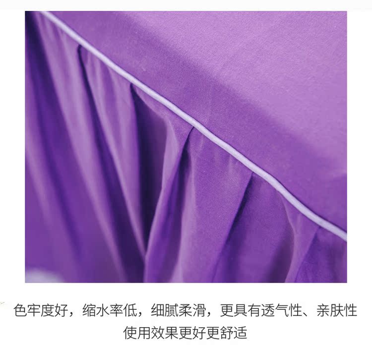 Váy ren kiểu Pháp công chúa cotton váy đơn mảnh cotton màu rắn loại váy ruffle bed cover bed sheet cover trượt - Váy Petti giường váy