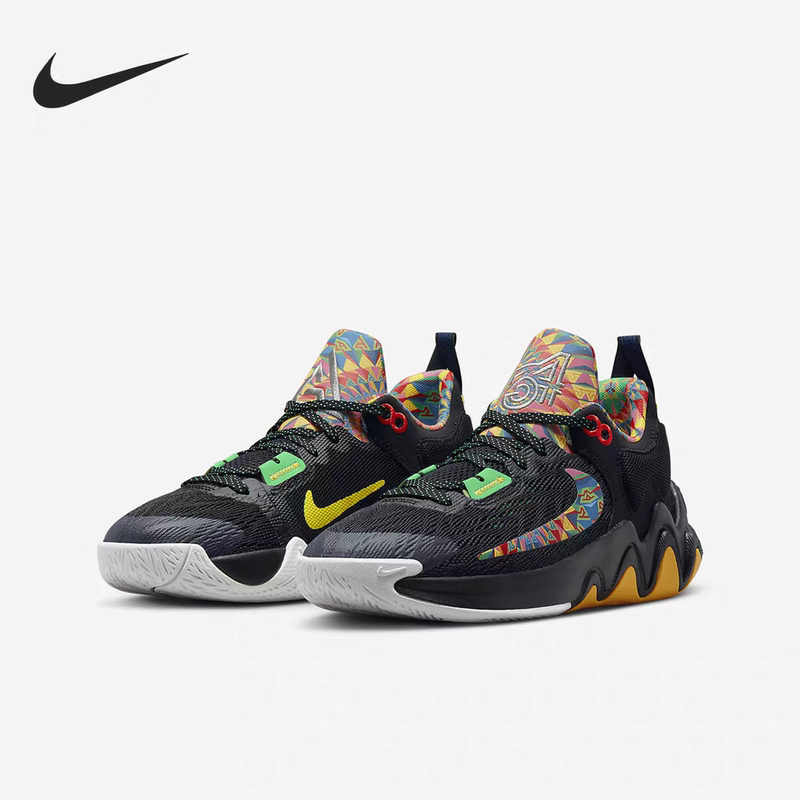 Authentic Nike Giannis 2 Antetokounmpo Big Kids' Practical Non-Slip Wear-Resistant Basketball Shoes Dq1943-002