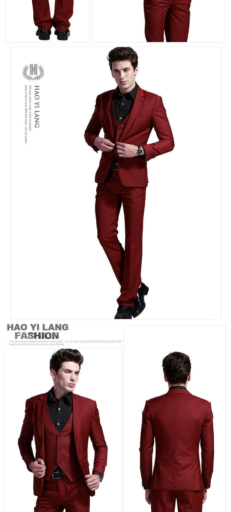 Costume homme en polyester pour printemps - Ref 1551088 Image 9