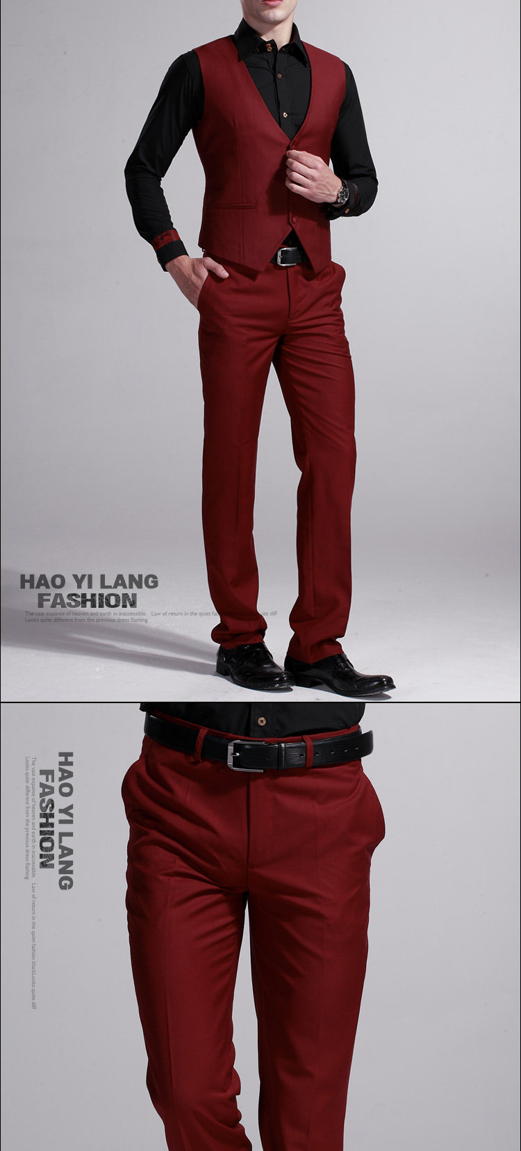 Costume homme en polyester pour printemps - Ref 1551088 Image 15