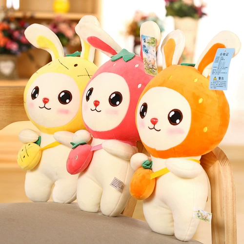 Плюшевый кролик, игрушка, рюкзак, детская тряпичная кукла, кукла-кролик, подарок на день рождения