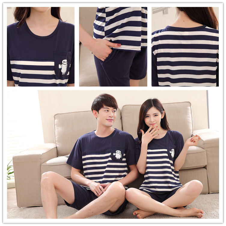 Pyjama mixte OTHER   en Coton à manche courte - Ref 3005042 Image 14