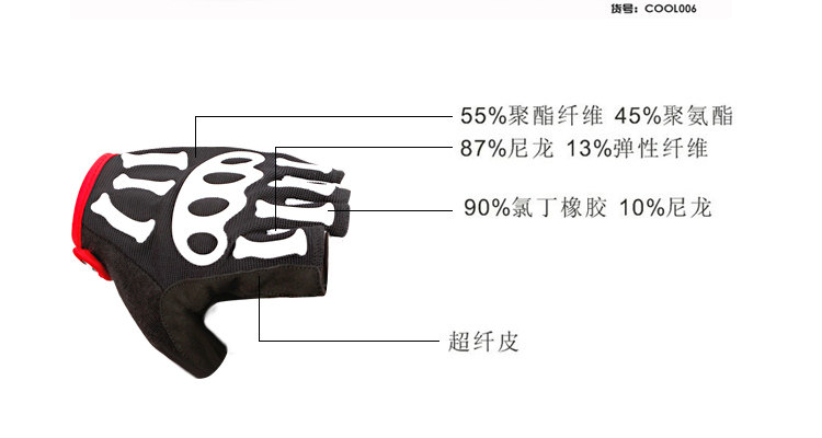 Gants pour vélo homme SPAKCT - Ref 2246395 Image 28