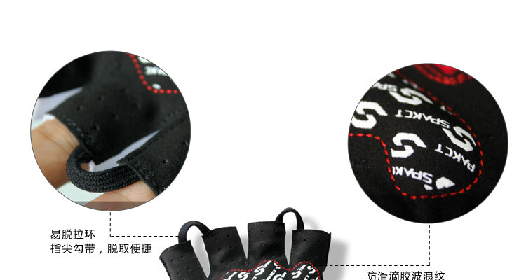 Gants pour vélo homme SPAKCT - Ref 2246395 Image 31
