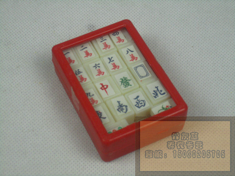 With burial goods Mahjong sacrificial burial place at the mercy of the cemetery Funeral burial goods Paper Zhai Bone Ash Case Shouwear