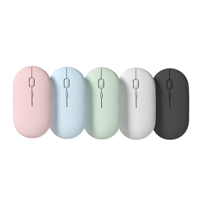 Bluetooth wireless mouse cute and quiet male and female students can charging suitable for Mac Apple MacBook ASUS Lenovo MI HP HP Dell Note