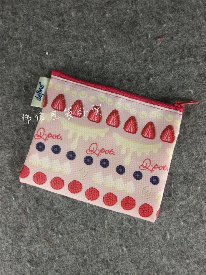 Foreign Trade Original Single Tail Stock Japan Q-Pot Dessert Zero Money Bag Small Number Portable Coin Bag Jewelry Bag Small Cashier Bag