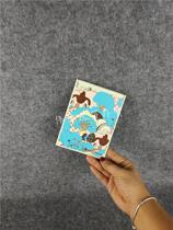 Foreign Trade Original Single Tail Stock Japanese TC Mirror Small Carry-on Folding Mirror Student Makeup Mirror Plastic Flip graffiti