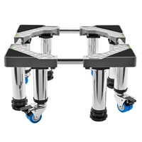 Big 4 -Foot 4 -Wheel (общая высота 20 см) пепел 25 круглая трубка L9+G15