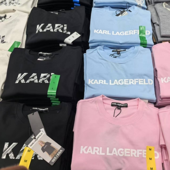 Sam's Purchasing Service: Karl Lagerfeld Women's Simple Short-Sleeve T-Shirt