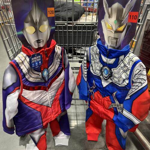 Sam's Purchasing Agent for Ultraman Zeta/Sero/Teligar/Tiga Autumn Long-Sleeve Sets