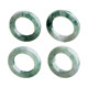 12.12 yuan limited time grab natural A-grade jade jade ring jade finger ring jade ring men and women ring plain ring