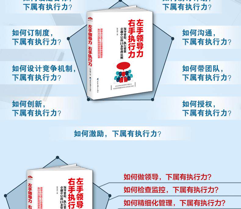 Руководство 左手领导力 右手执行力：领导要稳执行要狠，中层的15条管理法则