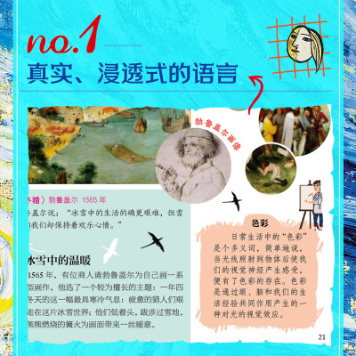 当当网正版童书 名画里看世界 给孩子能读懂的美学科普 精装版