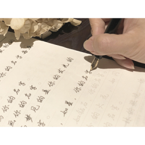 情长纸短-田英章田雪松硬笔行楷描临本-师生书信