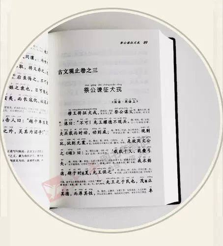 Дангаданг Дангданг Книжные инструкции подробно объясняют Гувен Темппери Школу Niu Chong Note Classical Annotation Полная нота Полная нота Wingbai Controls Comtens в твердом переплете кожаные студенты Взрослые пининин Чжуйин Молодеж