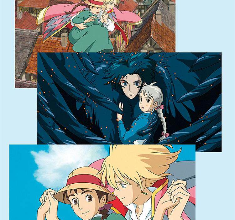 【中国直邮】哈尔的移动城堡 吉卜力官方简体中文版 宫崎骏动画绘本经典作品 里程碑之作 豆瓣9.1分 龙猫千寻波妞天空之城绘本系列 中国图书