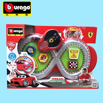 Bimei High Ferrari Infinity Competition Set Track Racing Toy Light Music Car Model Boy Gift