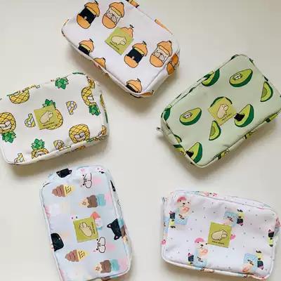 Original design method bucket peripheral products cosmetic bag storage bag 5 in stock