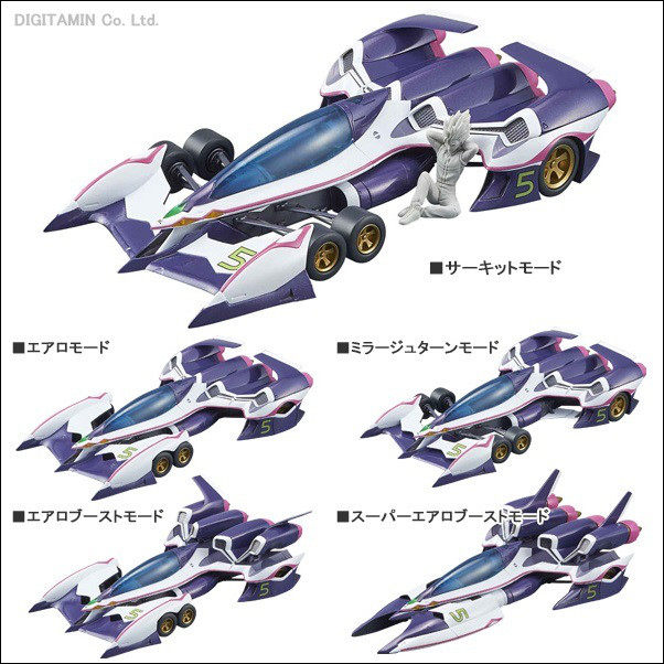 現貨日版高智能方程式cyber Formula 凰呀an 21 Dx豪華版5段變形