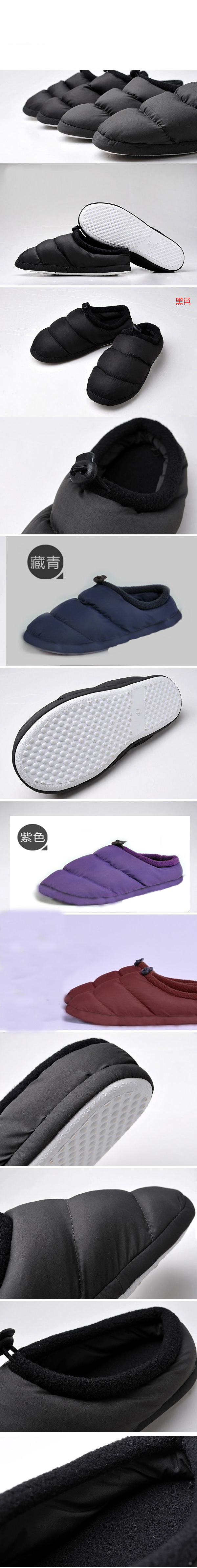 Mùa đông đôi dép nam dép bông dép ấm giày đầy lụa bông bánh mì giá hoạt động Giáng sinh sandal nam
