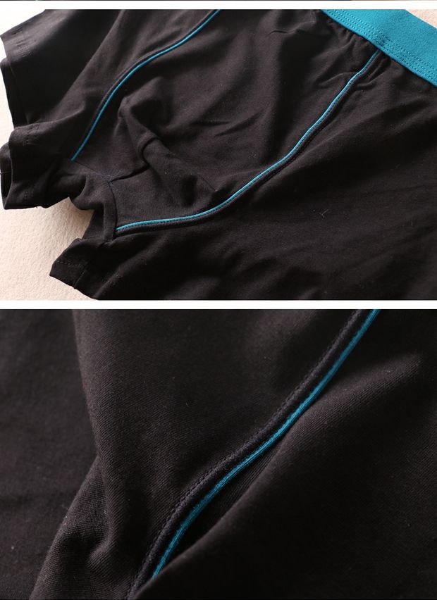 Khỏe mạnh và thoải mái ~ cotton nam chân phẳng đồ lót 3D không có dấu vết kích thước lớn boyshort thanh niên quần boxer cotton T8 quan lot dep