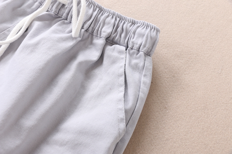 Chất lượng khen ngợi phiên bản của các loại mùa hè đàn hồi eo nghệ thuật quần short hoang dã mỏng quần chân rộng WB3239-3236 quần sọt kaki nữ