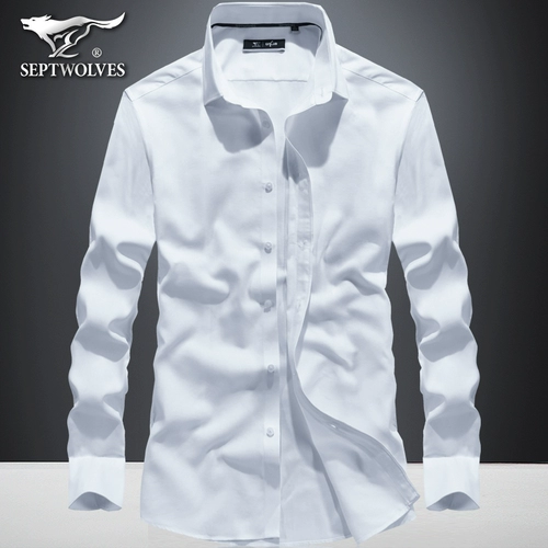 Septwolves, осенняя тонкая рубашка для отдыха, коллекция 2021