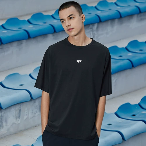 Septwolves, мужская летняя тонкая футболка с коротким рукавом для отдыха, сезон 2021, круглый воротник, оверсайз