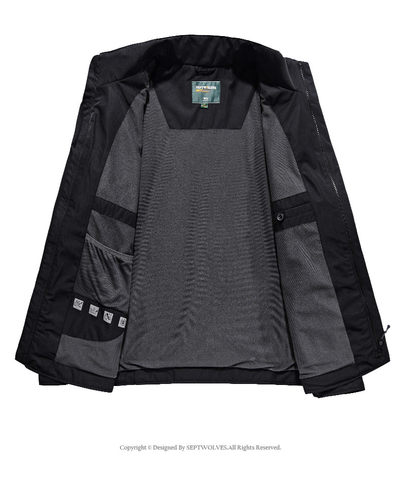 Blouson homme SEPTWOLVES    manches longues en Polyester - Ref 3118039 Image 12