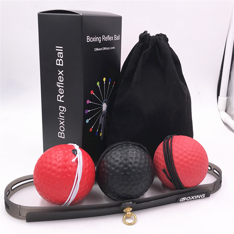 Boxing Reaction Target Vent Ball Boxing Ball Toy Training Ball Speed Ball Reaction Ball Head-Mounted Boxing Decompression Ball