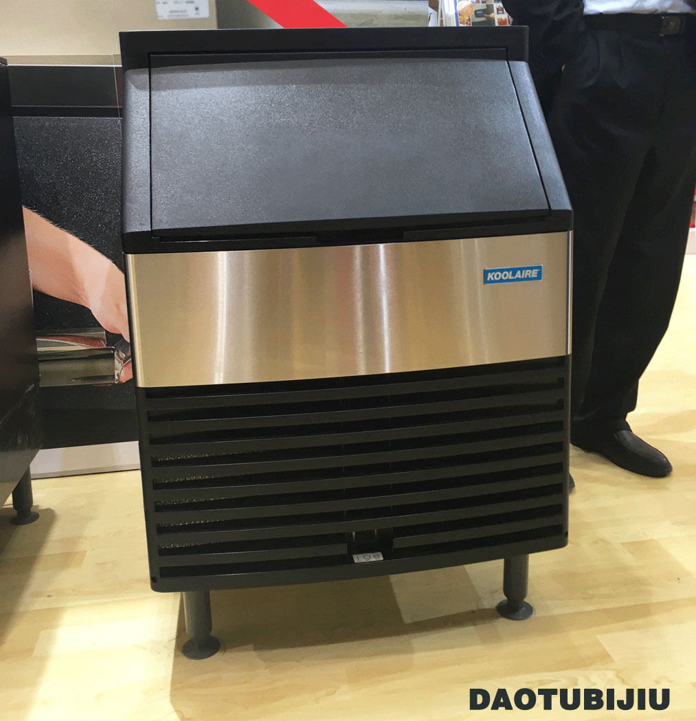 Wan Lido Huijia Ice Machine 120kg Commercial Small ES0272AC Cafe Milk Tea Shop Bar Ice Machine