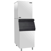 Jiujing ice maker 200kg snowflake ice making machine AS450 commercial large ice maker for hotel supermarket
